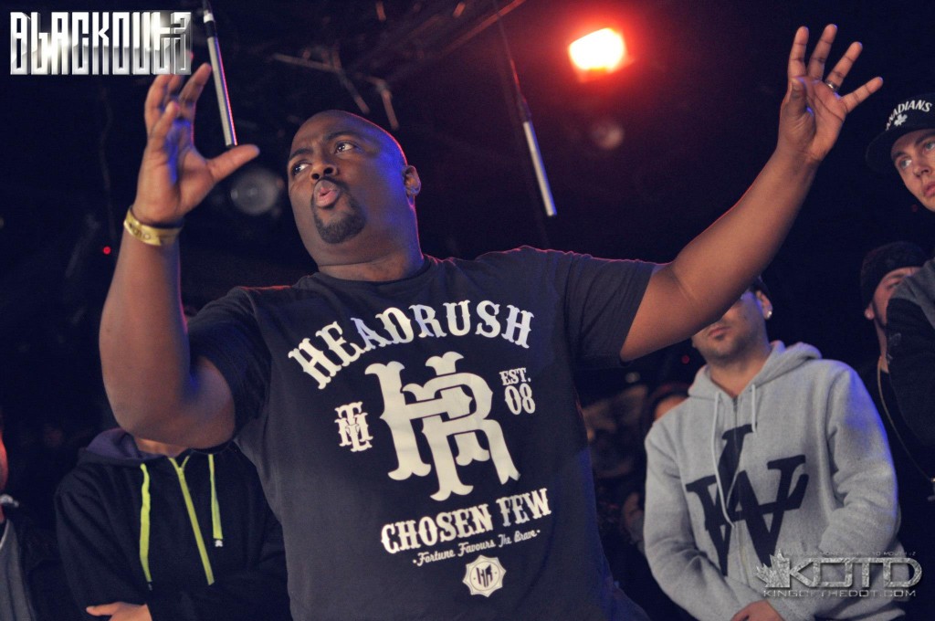 100 Bulletz vs poRICH. Photo by Martika Gregory/KOTD.