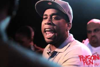 Chilla Jones battling on Poison Pen.TV