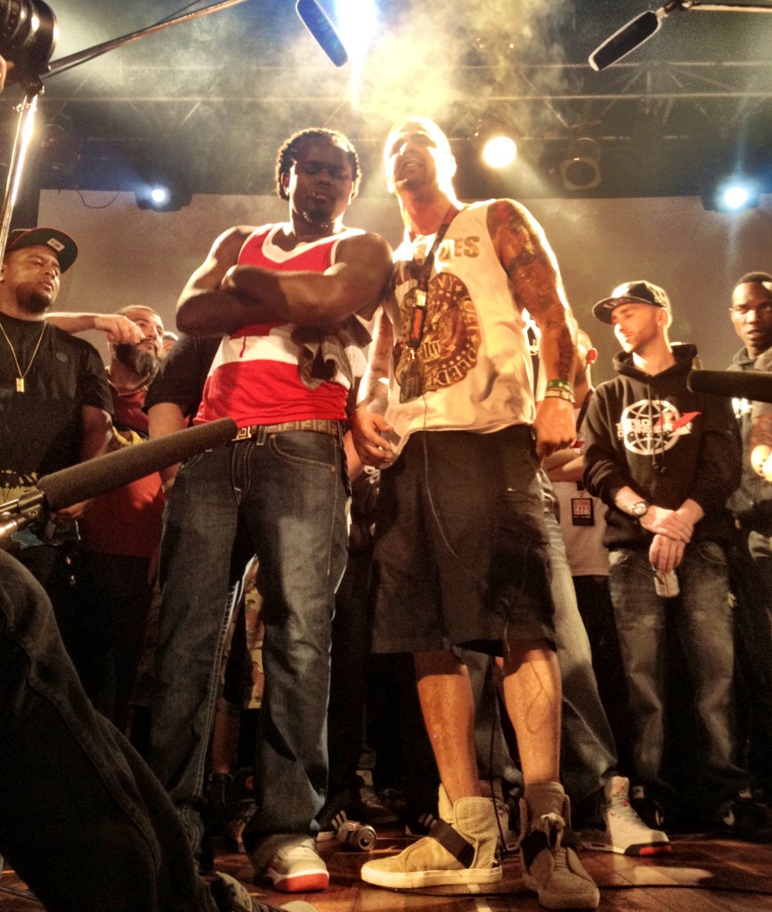 Arsonal and Dizaster in the main event