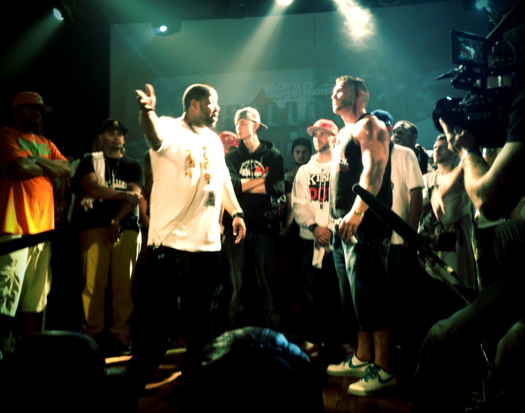 Overheard in crowd: "Clips has the best flow in battle rap."