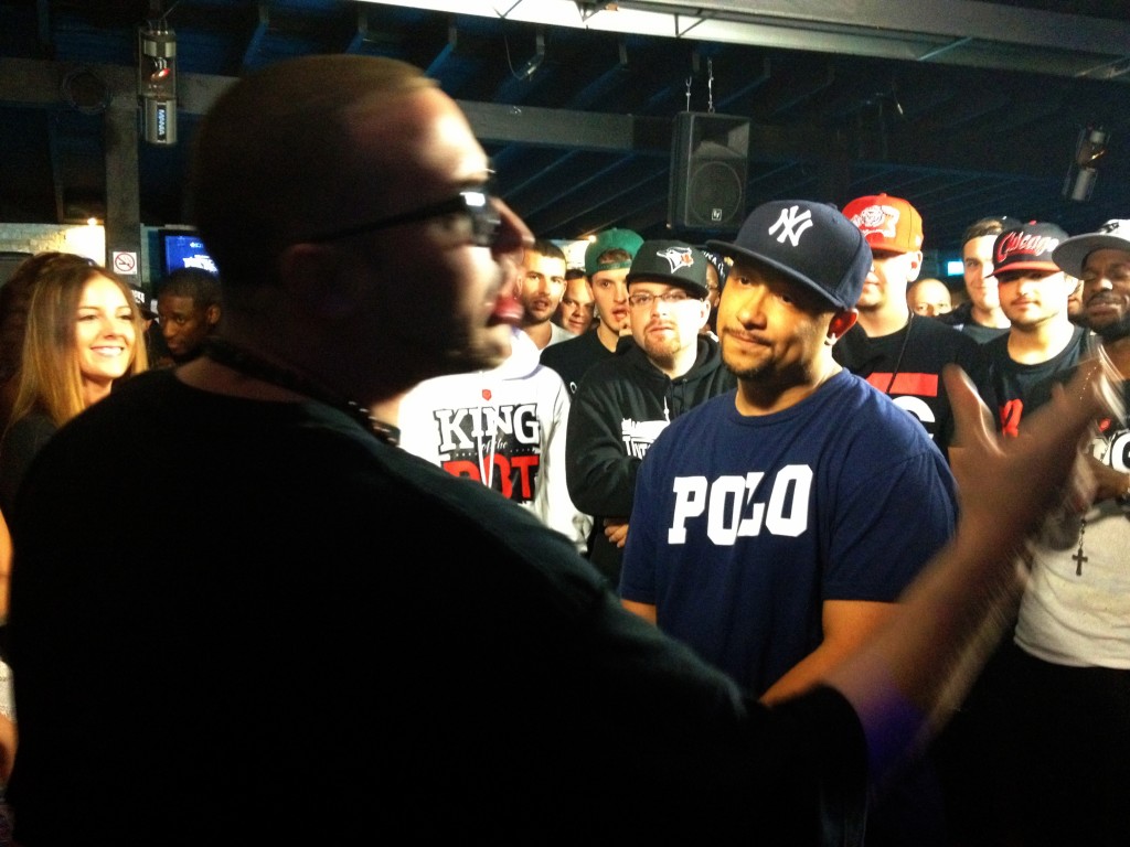 Screem watches Notez spit a round