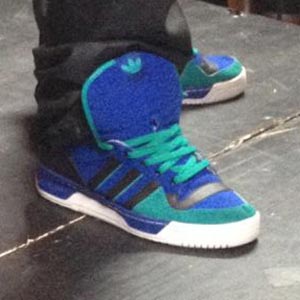 Whose shoes?