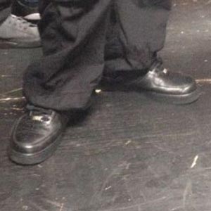 Whose shoes?