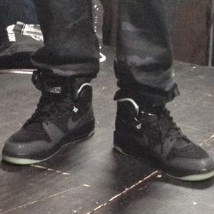 Whose shoes?