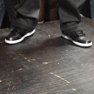 Whose shoes?