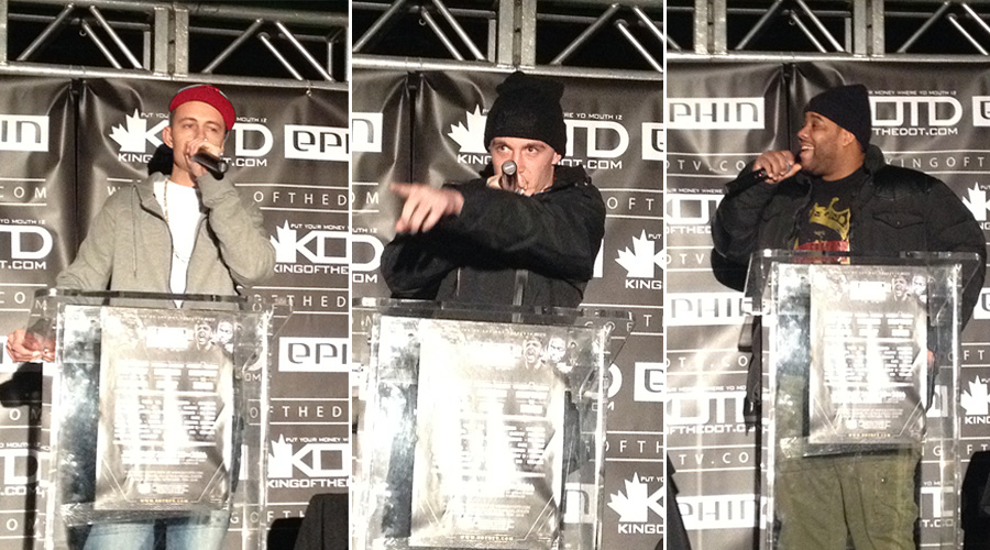 Organik, Shotty Horroh, Charlie Clips (composite photo)