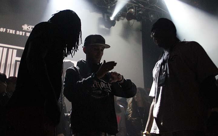 Gully flipping the coin for Arsonal and Swave Sevah