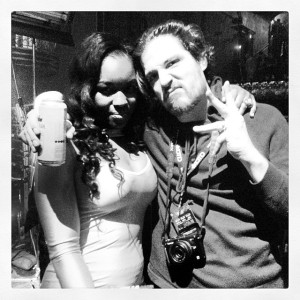 Bonnie Godiva & Knamelis. Photo by Mookie Wilson