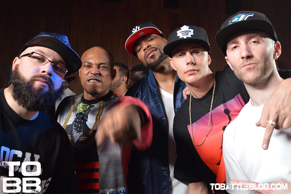 Bishop Brigante, Sticky Fingaz, Method Man, Organik and Gully TK at Vendetta 2