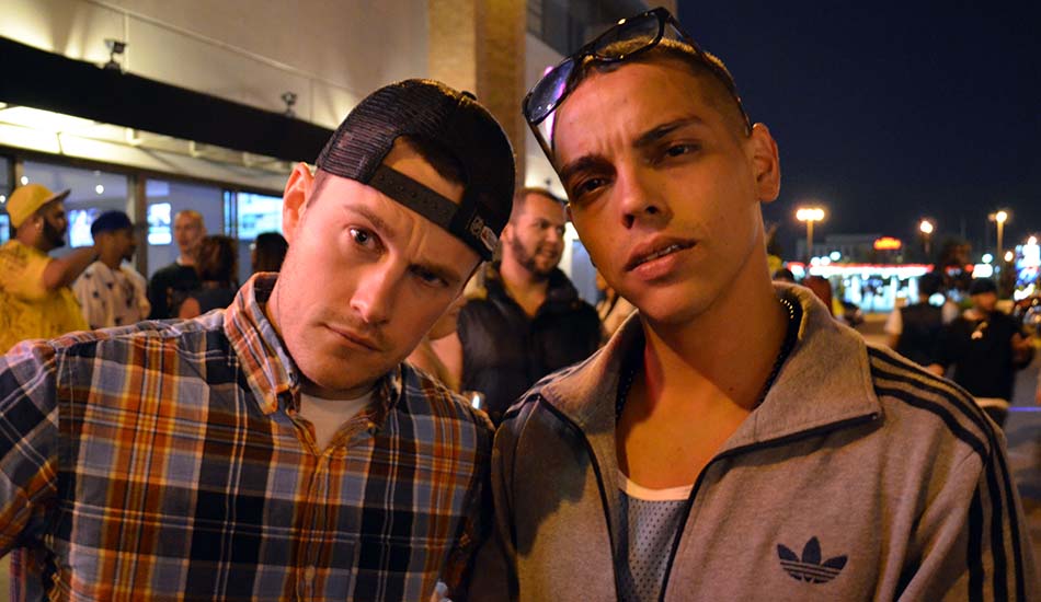 Reigning 2-on-2 champions poRICH and Diaz